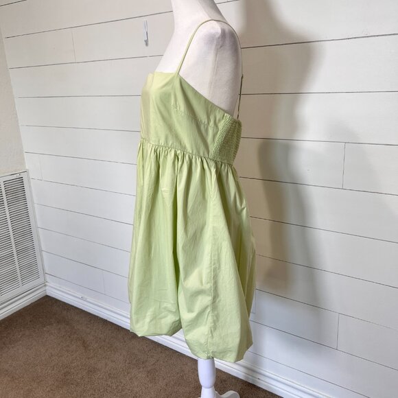 American Eagle Green Sundress with Bubble Skirt Size L - Picture 3 of 7